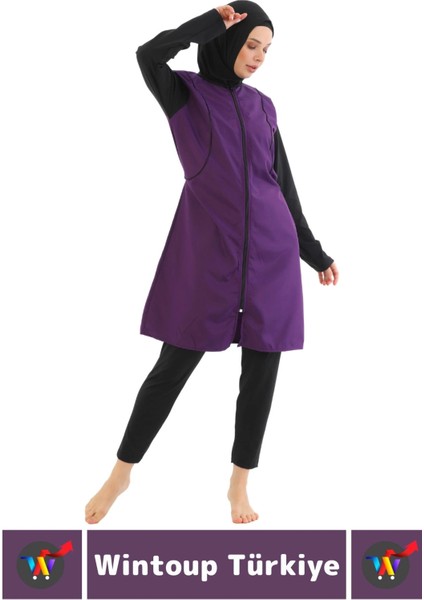 Özel Üretim Yüksek Kaliteli Konforlu Fermuarlı Taytlı Tam Kapalı Deniz Havuz Yüzücü modelleri