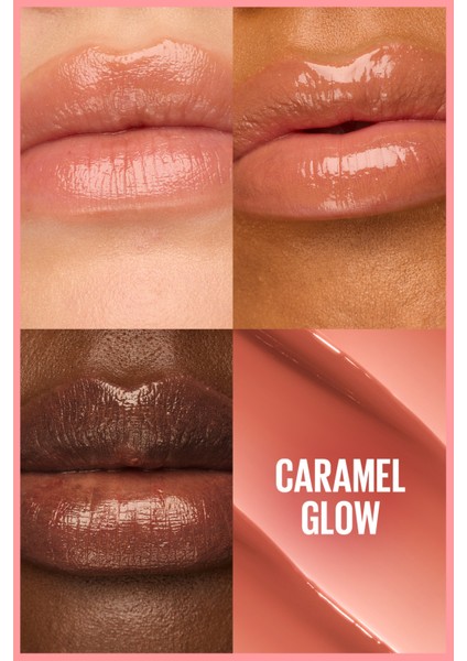 Lifter Glaze Shea Yağı ve Hyalüronik Asit Içeren Renkli Dudak Balmı - 06 Caramel Glow