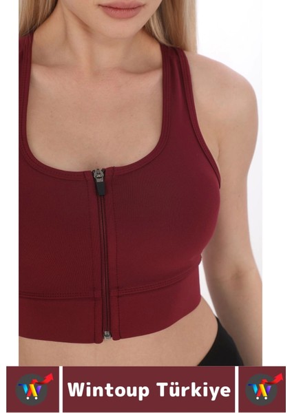Özel Üretim Göğüs Toparlayıcı Sarkma Önleyen Spor Gündelik Kullanım Fermuarlı Şık Crop Büstiyer modelleri