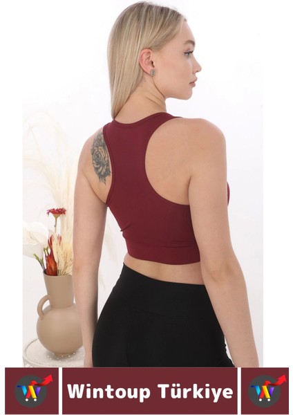 Özel Üretim Göğüs Toparlayıcı Sarkma Önleyen Spor Gündelik Kullanım Fermuarlı Şık Crop Büstiyer fırsatları