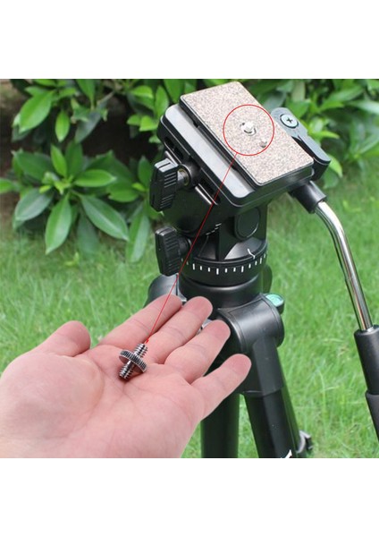 5 Parça 1/4 Inç Erkek 1/4 Inç Erkek Metal Dişli Vida Adaptörü Tripod Vida Dönüştürücü Dslr Kamera Için, Tripod, Monopod, Omuz Rig, Işık Standı, Kamera Kafesi (Yurt Dışından)