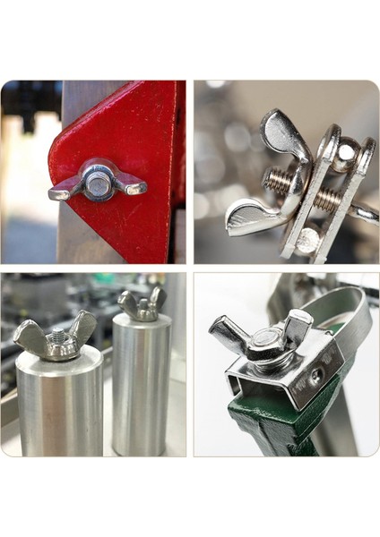 M6 Kanatlı Somunlar, Kanatlı Somun, Gümüş Ton, 20 Parça & M6X30MM Askı Cıvatası, Çift Başlı Vida, 20 Parça (Yurt Dışından) indirimleri