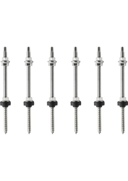 20 cm Güneş Askı Cıvataları Güneş Paneli Çatı Montaj Vidaları M10 Güneş Paneli Sabitleme Için Montaj Braketi 6 Adet (Yurt Dışından) modelleri