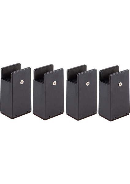 Ayarlanabilir Yatak Yükselticileri 4 Inç, Vida Kelepçeli Mobilya Yükselticileri, 0-1.6 Inç Mobilya Kalınlığı Için 4 Adet Kanepe Yükselticileri Masa Için (Yurt Dışından)