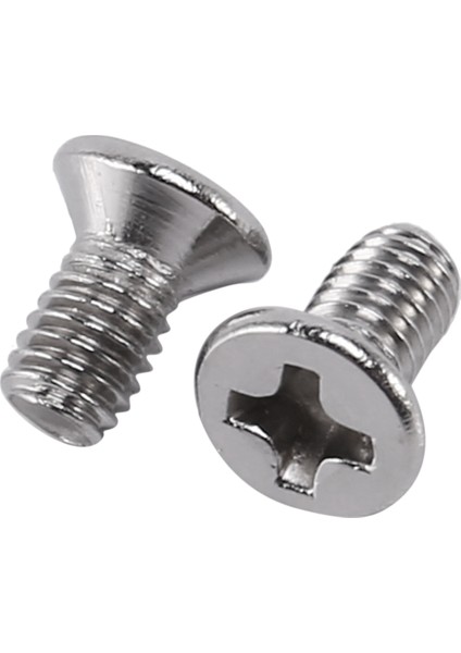 M3 x 6mm Phillips Düz Başlı Havşa Cıvata Makine Vidaları 100 Adet (Yurt Dışından)