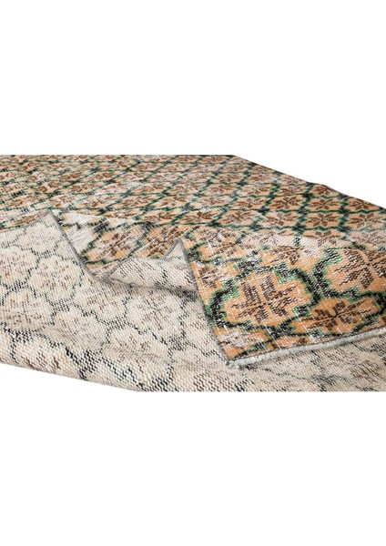 160 x 270 cm Çiçek Desenli Eski El Düğümlü Yünlü Yer Halısı Ofis ve Ev Dekorasyonu Için modelleri