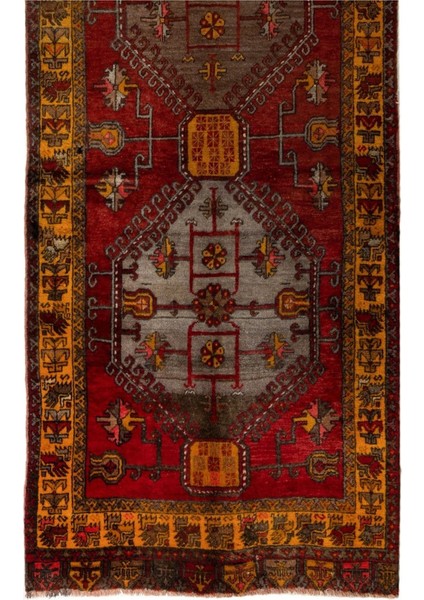 145 x 440 cm Eşsiz El Dokuması Eski Yün Köy Halısı fırsatları
