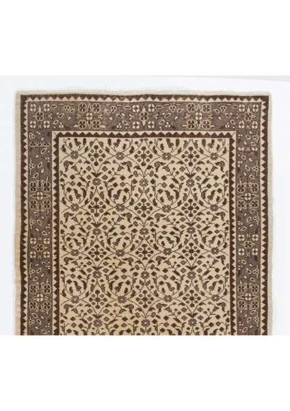 112 x 210 cm El Düğümlü Eski Çiçekli Uşak Halı. Ofis ve Ev Dekorasyonu Için Idealdir, Dekoratif Halı fiyatları