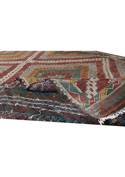 178 x 280 cm Eski Dekoratif El Dokuması Cicim Kilim. Yün. Jijim Kilim Halı modelleri