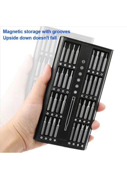 63 In 1 Tornavida Seti Manyetik Tornavida Seti Manyetik Tornavida Bit Seti Mini Hassas Tornavida (Yurt Dışından) modelleri