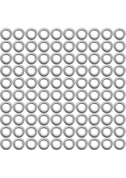 M5X10MM Paslanmaz Çelik Yuvarlak Düz Pul Cıvata Vidası Için 100 Adet (Yurt Dışından)