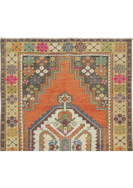 102 x 177 cm El Düğümlü Oryantal Halı, Yün Eski Halı fırsatları