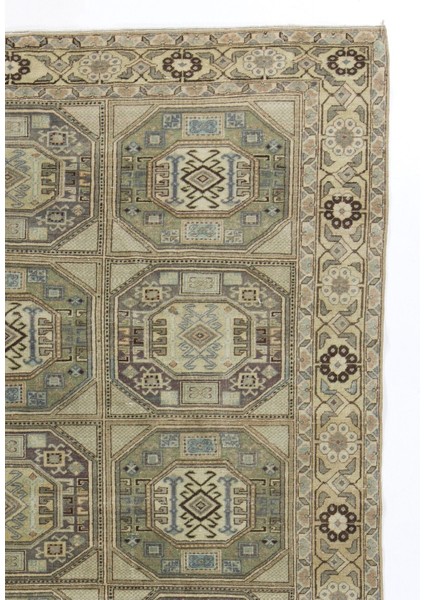 195 x 297 cm Ince El Düğümlü Eski Türk Kaysari Halısı, El Dokuması Eşsiz Halı indirimleri