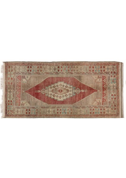 147 x 297 cm 1960'LI Yıllardan Kalma, Kabile Stili El Düğümlü Eski Halı modelleri