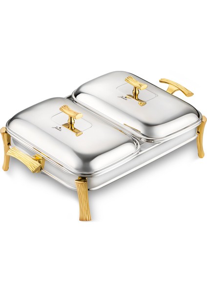 Herencia Gold Isıtmalı Servis Seti 2*1, 5 Litre