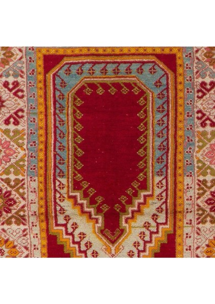 100 x 160 cm Yarı Antik El Yapımı Türkiye Kırşehir Seccadesi, Halı Seccade fırsatları