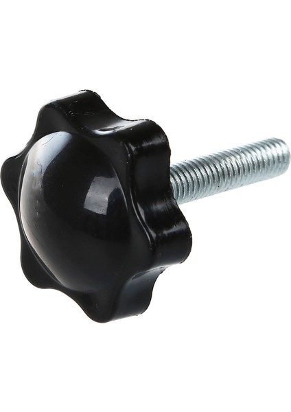 2 Adet M6 x 30MM Erkek Dişli 32MM Yıldız Başlı Sıkma Topuzu Siyah (Yurt Dışından) modelleri