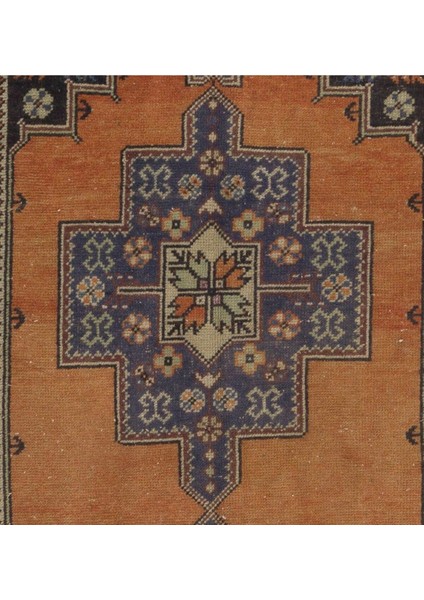 140 x 258 cm Yünlü Eski El Düğümlü Türk Halısı, Oturma Odası Dekoru Için Harika fırsatları