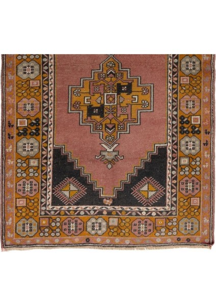 119 x 215 cm El Dokuması Alan Halısı, El Düğümlü Yünlü Eski Halı fırsatları