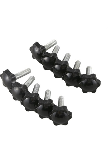 10 Adet M8X30MMX32MM Erkek Konu Altıgen Şekilli Kafa Sıkma Vidası Topuzu (Yurt Dışından)