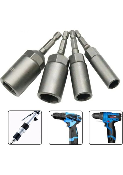 10 Adet 6MM-15MM Altıgen Soket Kovan Nozulları Somun Sürücü Seti Tornavida Seti Elektrikli Aletler Uç Seti (Yurt Dışından) fırsatları