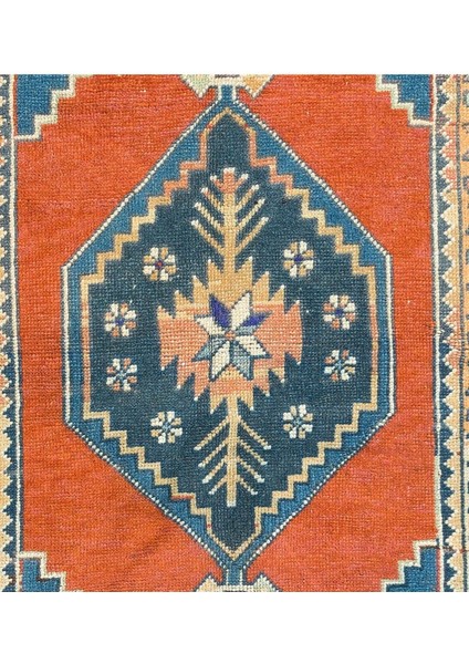 107 x 162 cm El Dokuması Türkiye Konya Halısı. Eski Halı. Yün Zemin Kaplama fırsatları