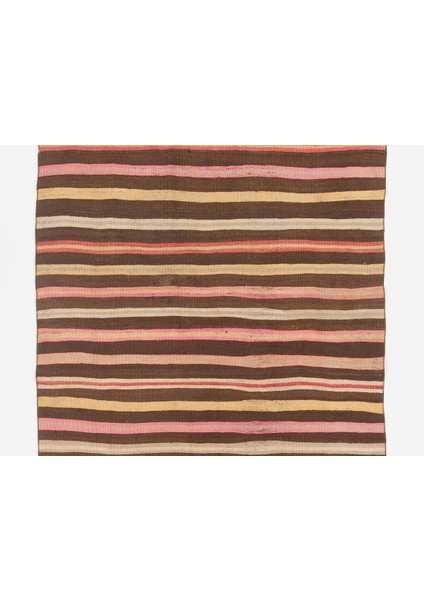 145 x 353 cm Çizgili Eski Yolluk Kilim, Koridor Dekoru Için Halı, Mutfak Kilimi modelleri