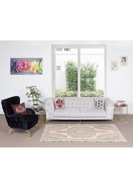 130 x 220 cm Türkiye'den El Yapımı Geometrik Halı, Eski Geleneksel Halı, Mutfak Halısı fiyatları