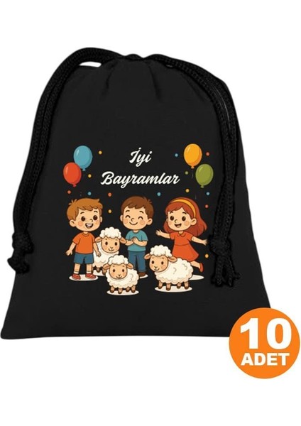 Siyah Bayram Harçlığı Kesesi (10ADET) fiyatları