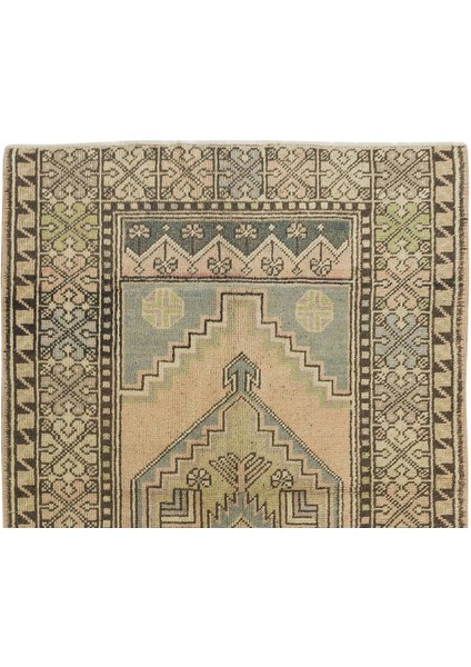 100 x 170 cm 20. Yüzyıldan Eski Halı Geleneksel El Yapımı Halı, Yün fırsatları