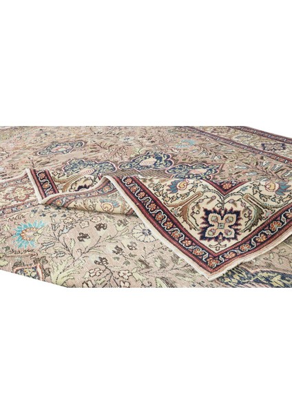 200 x 300 cm El Yapımı Modern Kayseri Halısı, Dekoratif Madalyon Tasarımlı Halı, Yün
