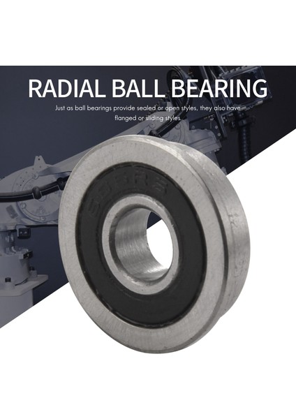 10 Adet F695-2RS Rulman 5X13X4MM Flanşlı Minyatür Sabit Bilyalı Rulmanlar F695RS Voron Mobius 2/3 3D Yazıcı (Yurt Dışından) fiyatları