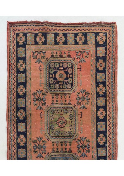 147 x 350 cm Koridor Için Eşsiz Eski El Yapımı Türk Yolluk Halı, Antre Hol Halı fiyatları