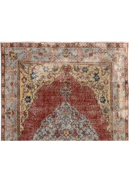 186 x 275 cm Madalyon Tasarımlı Eski El Düğümlü Uşak Halısı fiyatları