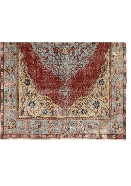 186 x 275 cm Madalyon Tasarımlı Eski El Düğümlü Uşak Halısı fırsatları