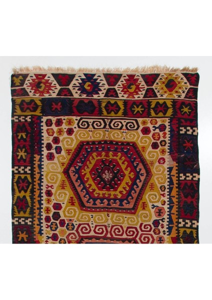 152 x 430 cm El Dokuması Yolluk Kilim. Eski Dekoratif Halı. Hol Halısı. Koridor Kilimi. Mutfak Kilimi fiyatları
