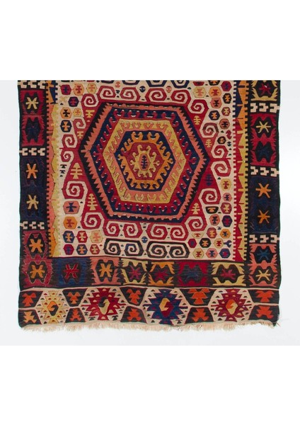 152 x 430 cm El Dokuması Yolluk Kilim. Eski Dekoratif Halı. Hol Halısı. Koridor Kilimi. Mutfak Kilimi fırsatları