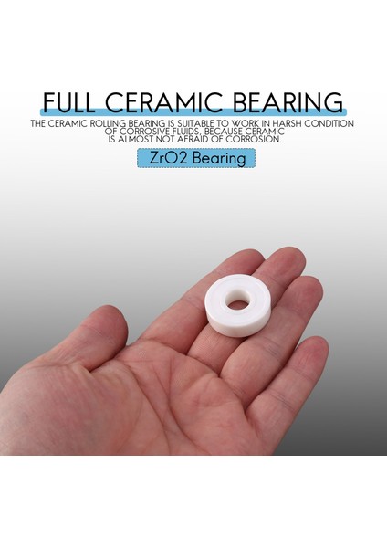6000-2RS Tam Seramik Minyatür Rulman Zro2 Rulman 10X26X8MM (Yurt Dışından) indirimleri