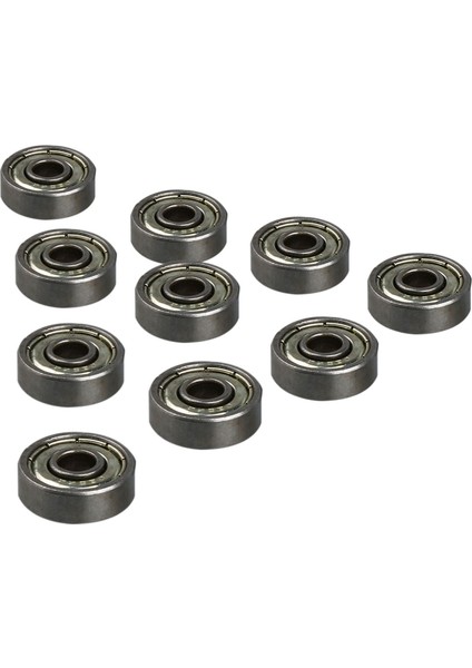 10 Adet 625ZZ Tek Sıralı Sabit Bilyalı Radyal Rulman 16MM x 5mm x 5mm (Yurt Dışından)