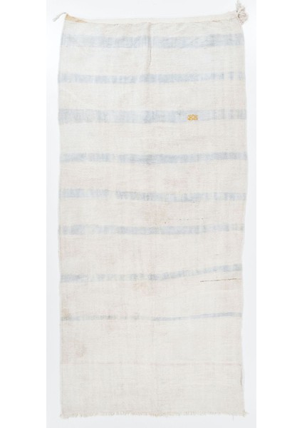 160 x 340 cm Eski Çizgi Desenli Düz Dokuma Kilim, Mutfak Dekoru Için Yolluk Kilim