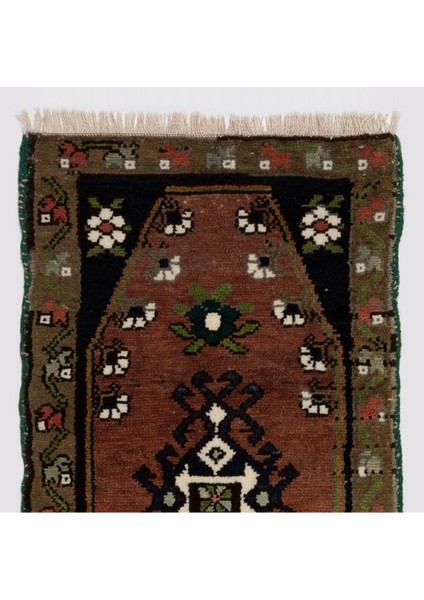44 x 85 cm Eski El Dokuma Halı. (Yastık Veya Koltuk Kılıfı, Halı Paspas) fiyatları