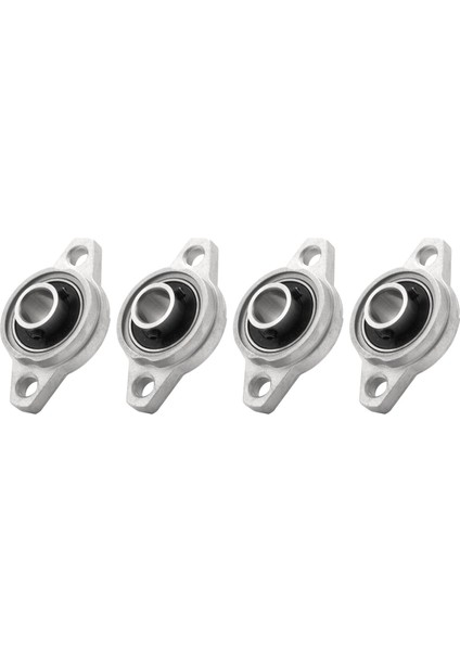 4 Adet KFL001 12MM Çinko Alaşımlı Kendinden Hizalamalı Yastık Blok Flanş Rulman Eşkenar Dörtgen Rulman Muhafazası (Yurt Dışından)