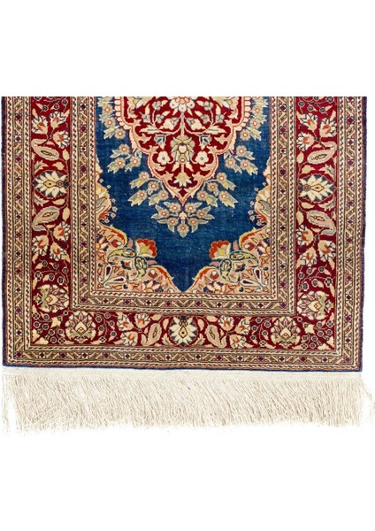 60 x 90 cm Ipek Eski El Yapımı Kayseri Halısı, Dekoratif Duvara Askısı