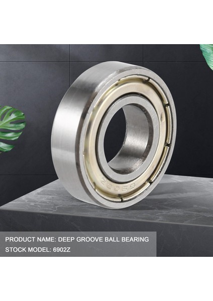 6902Z 15 x 28 x 7mm Metal Korumalı Minyatür Sabit Yivli Radyal Bilyalı Rulman (Yurt Dışından) fiyatları