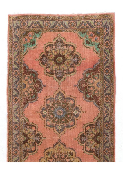 147 x 405 cm Koridor Dekoru Için Eşsiz El Yapımı Eski Türkiyeden Yolluk Halı, Antre Hol Halı fiyatları