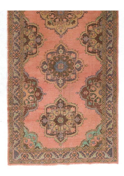147 x 405 cm Koridor Dekoru Için Eşsiz El Yapımı Eski Türkiyeden Yolluk Halı, Antre Hol Halı modelleri