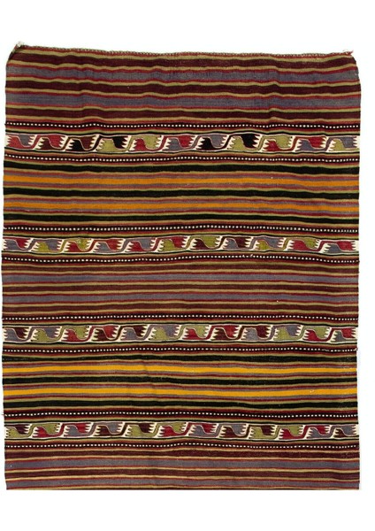 159 x 385 cm Çizgili El Dokuması Eski Türk Yolluk Kilim. Düz Dokuma Yolluk Kilim fiyatları