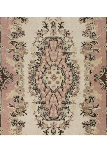 117 x 215 cm El Dokuma Eski Türk Halısı, Ev ve Ofis Dekoru Için Idealdir