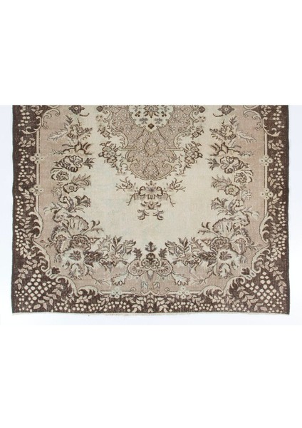 207 x 307 cm Türkiye'den Eski El Yapımı Bahçe Tasarımı Geleneksel Yün Halı modelleri