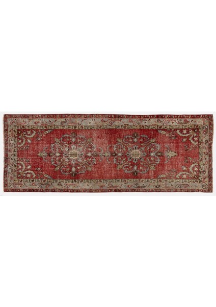 144 x 370 cm Benzersiz Eski El Dokuma Yün Yolluk Halı, Antre Hol Halı modelleri